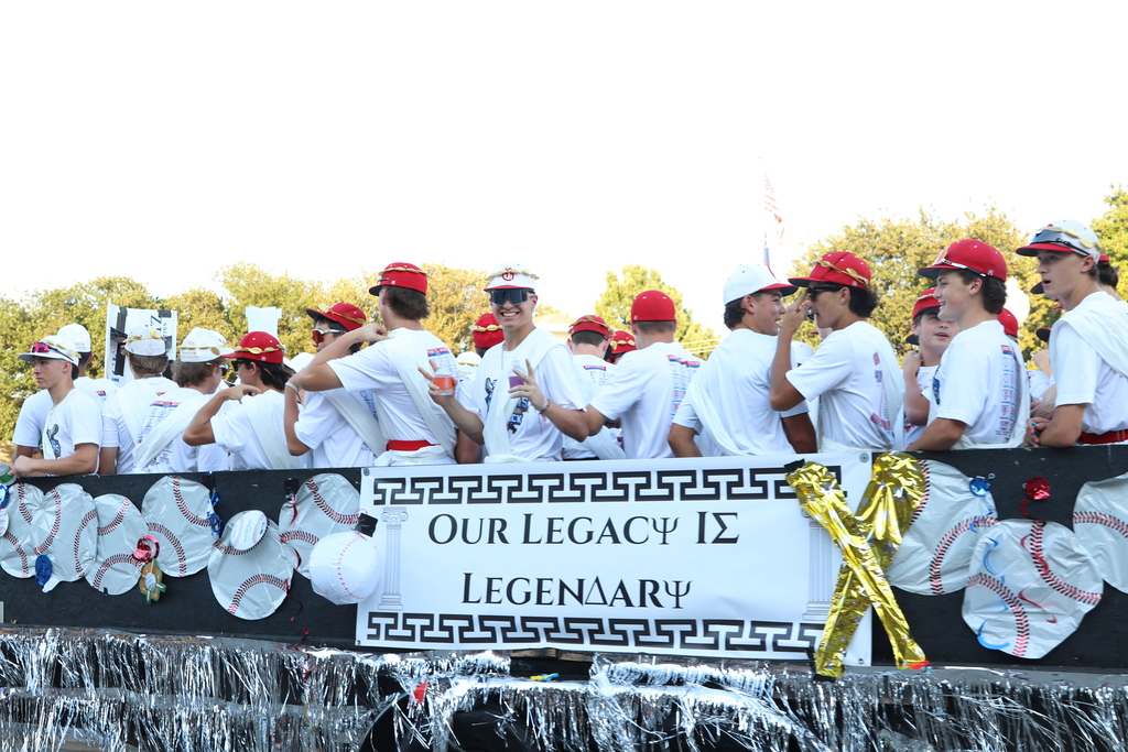 Grapevine High School homecoming parade