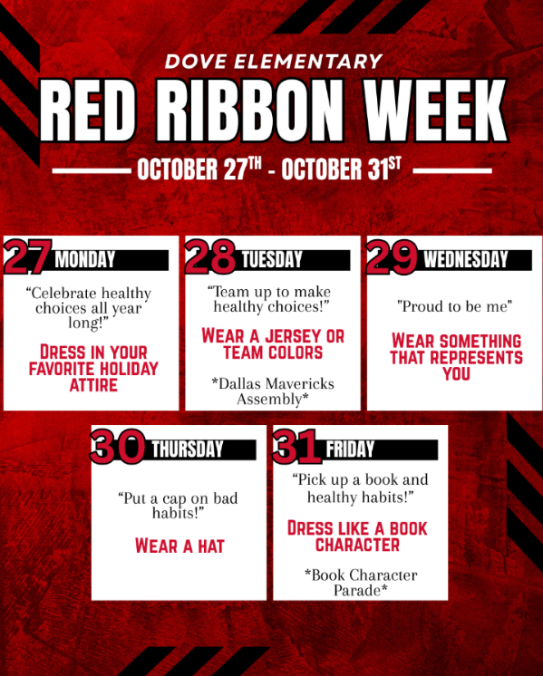 Red Ribbon Week October 27-31