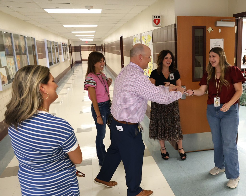 Firebirds donates gift cards to first year teachers