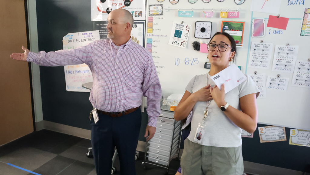 Firebirds donates gift cards to first year teachers