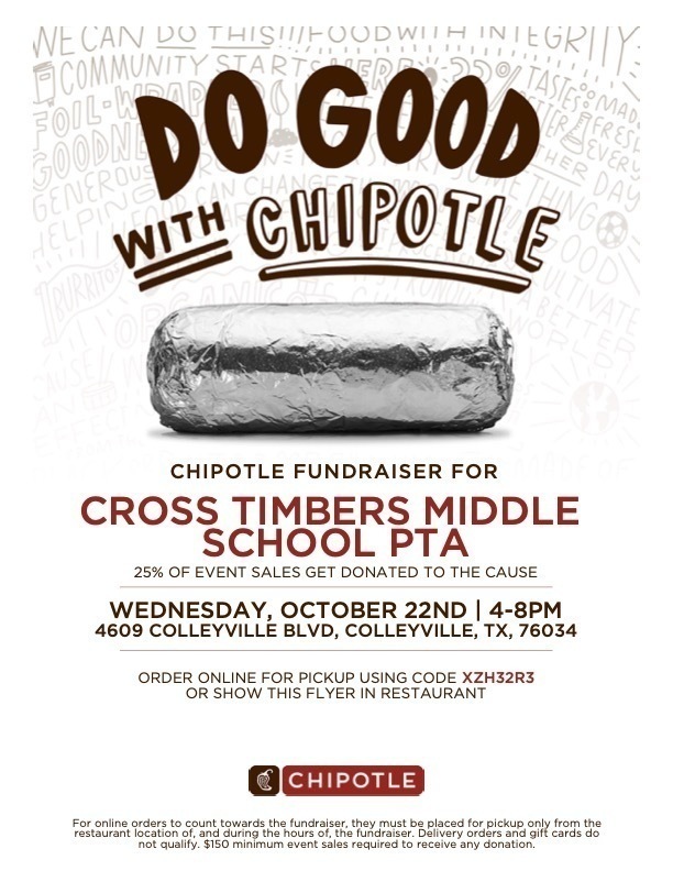 Chipotle Spirit Night