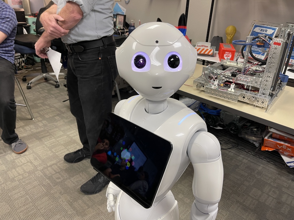 Pepper the Robot joins CTE