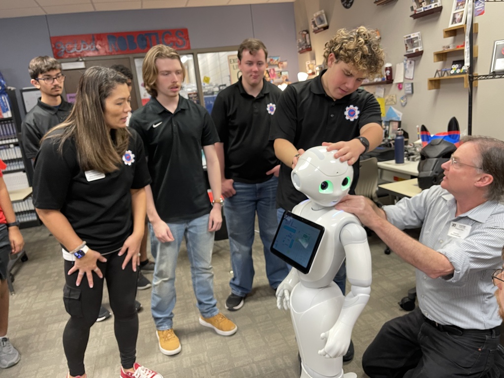 Pepper the Robot joins CTE