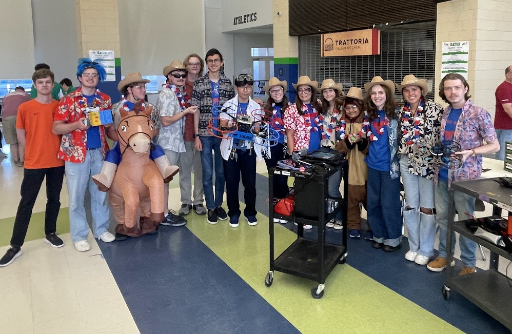 GCISD CTE drone team