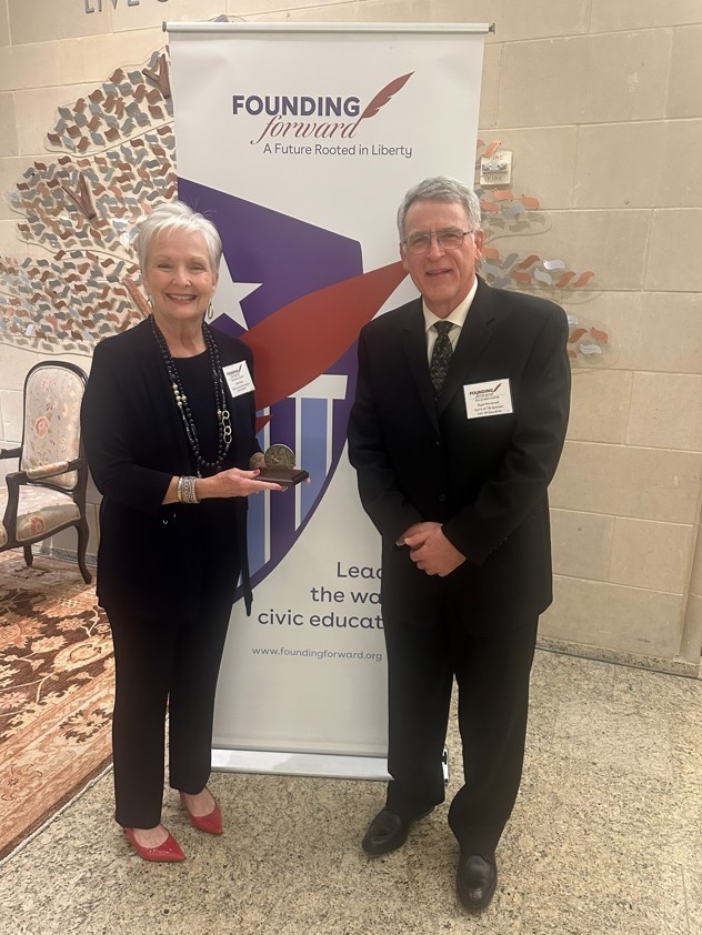 GHS award winners at civic organization event