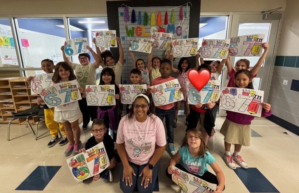 67th day of school pics