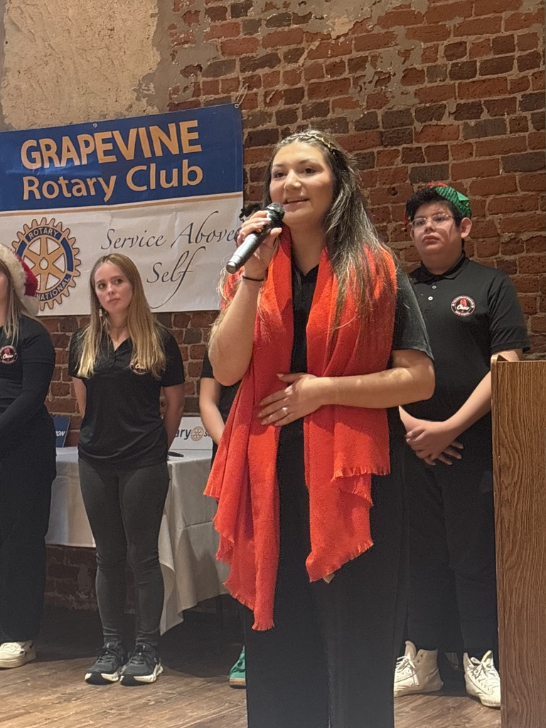 CHHS Jazz Choir at Grapevine Rotary