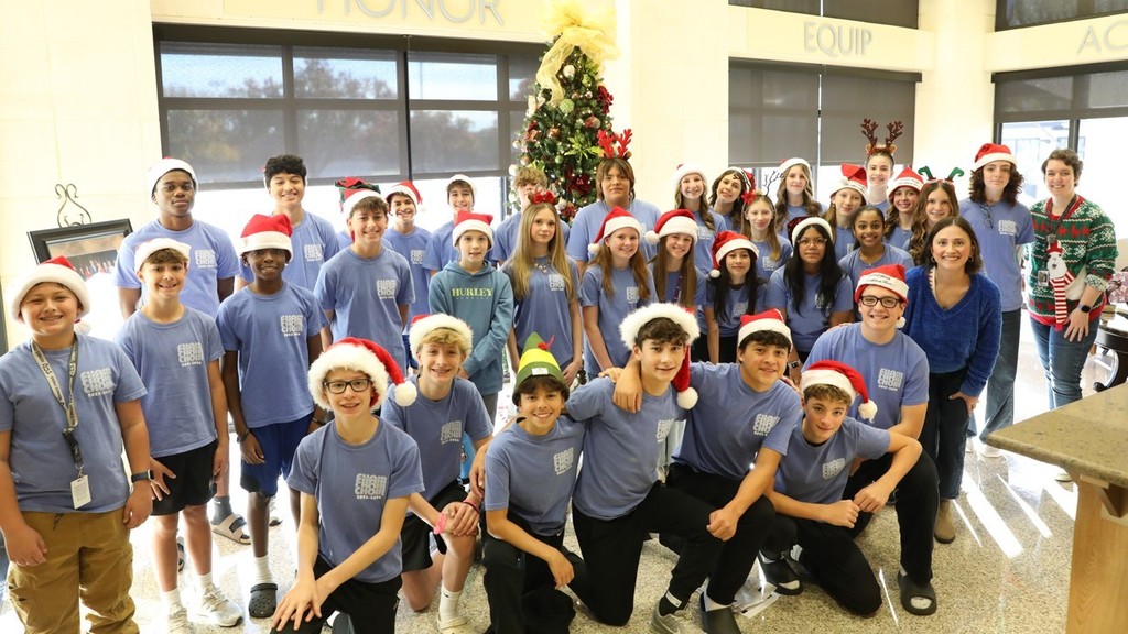 CTMS Choir at admin building