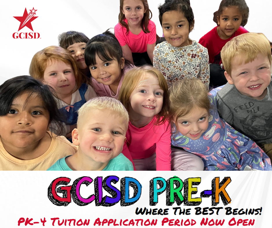 GCISD Pre-K Where the Best Begins graphic