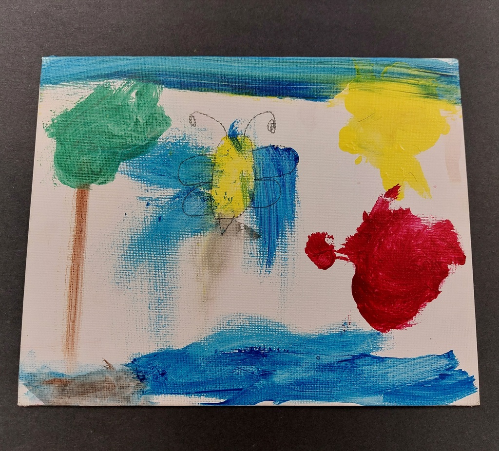 Student art of a bee