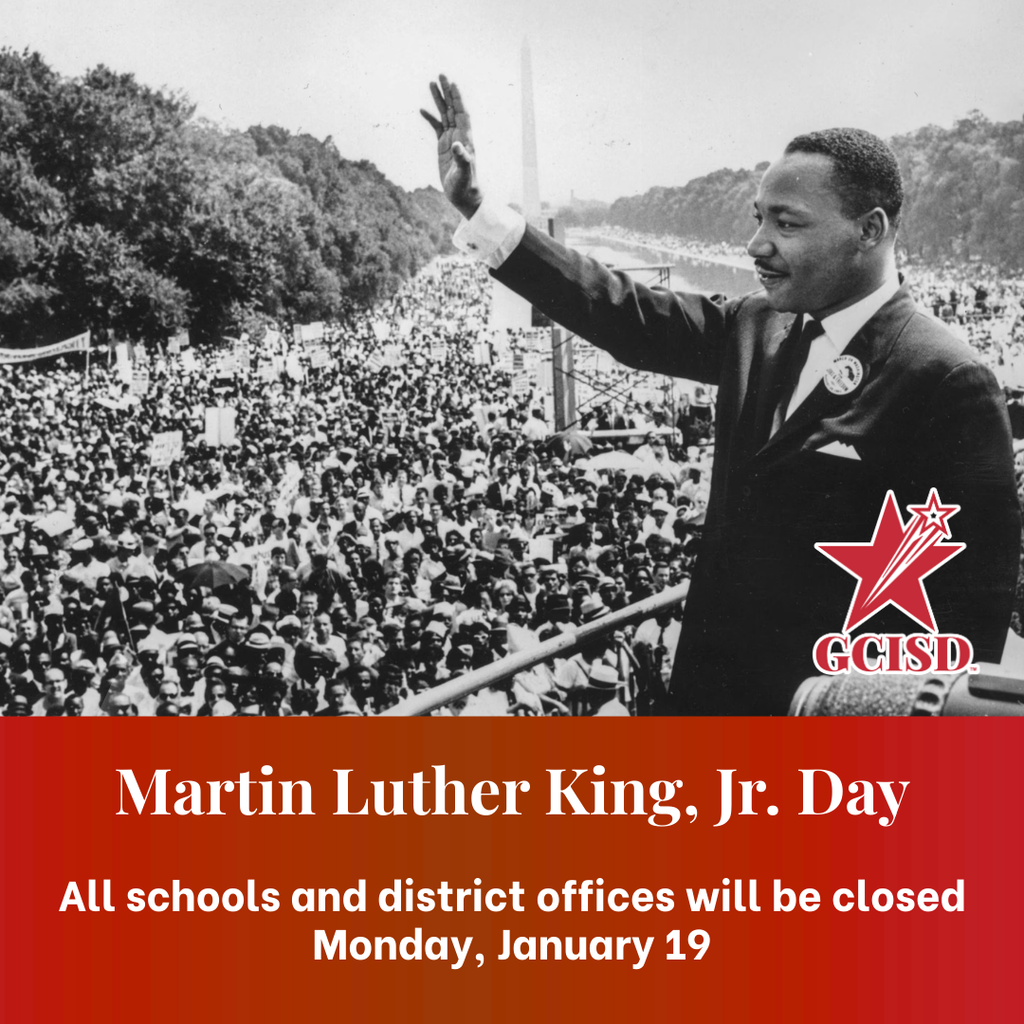 Martin Luther King Jr. Day graphic