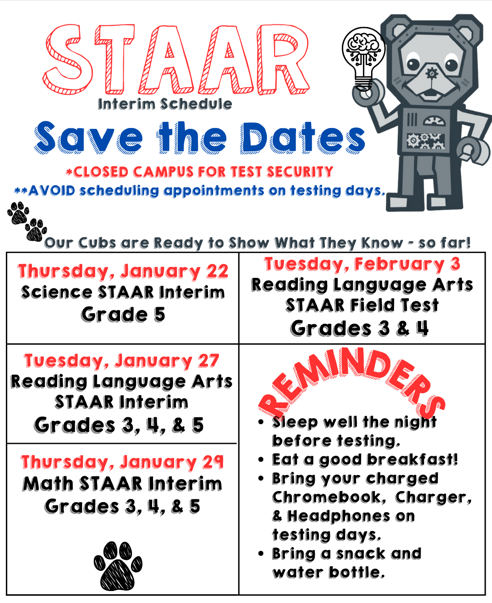 STAAR interims
