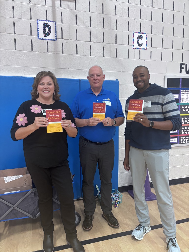 Rotary Clubs present dictionaries