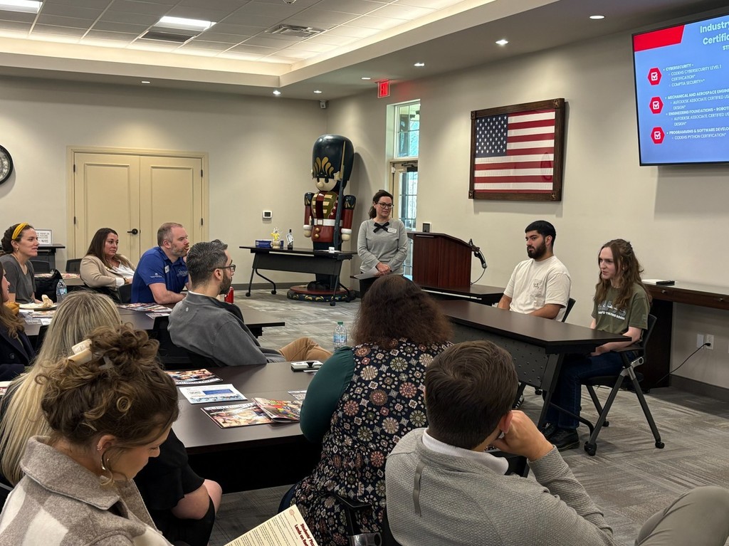 CTE students at Grapevine Young Professionals