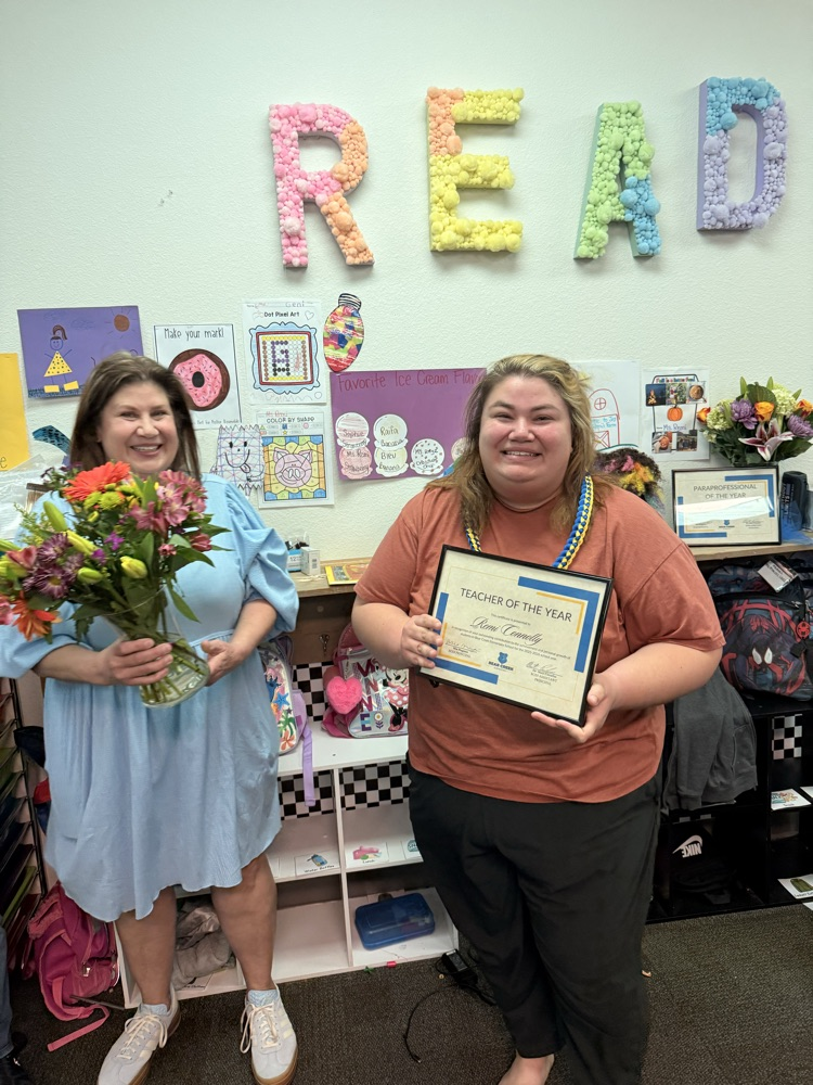 teacher with her family 