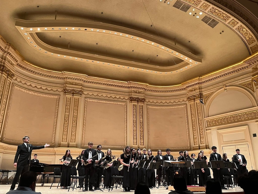 GHS band perfoms at Carnegie Hall
