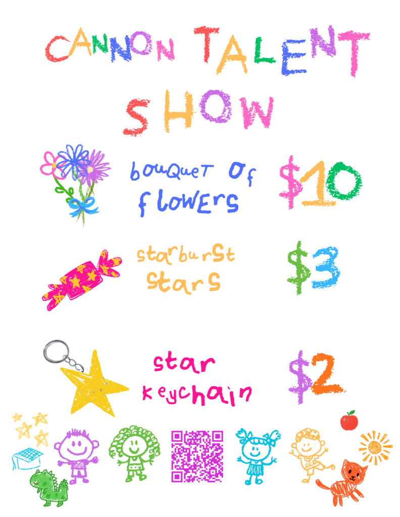 Cannon Talent Show Orders