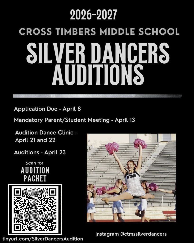 Silver Dancer Auditions QR Code for Audition Packet