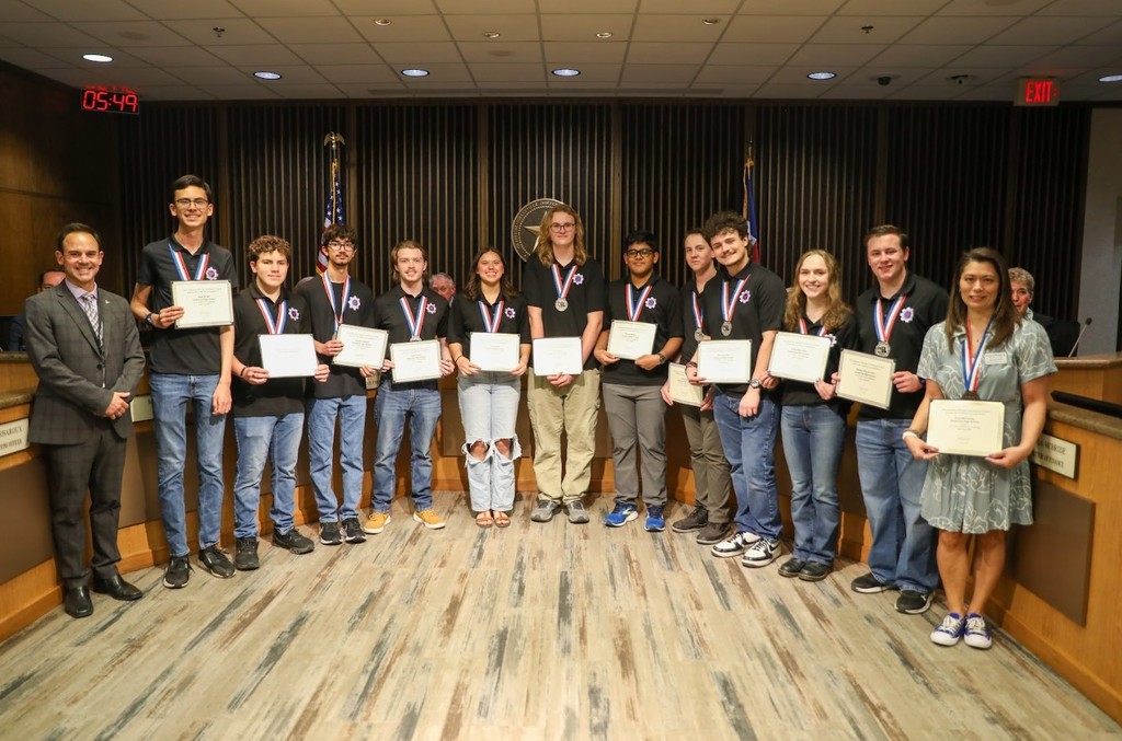 School Board meeting honorees September 30, 2026