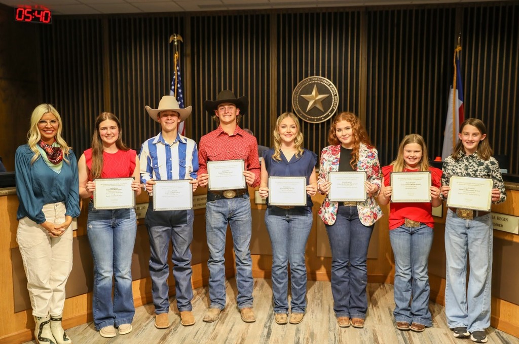 School Board meeting honorees September 30, 2026