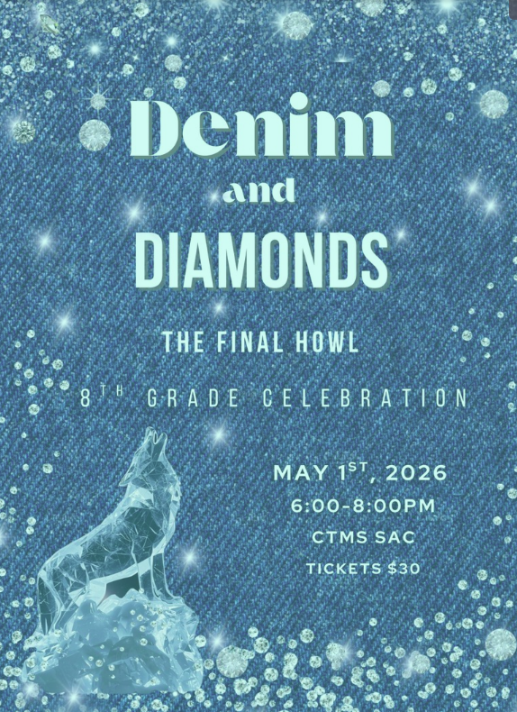 8th Grade Final Howl: May 1st, 2026, 6 to 8