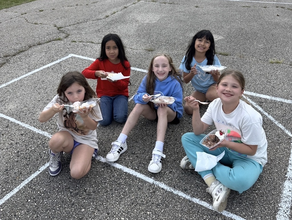 Dove lemonade stand and sundae party