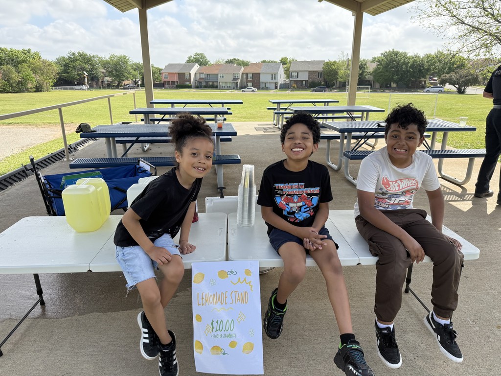 Dove lemonade stand and sundae party
