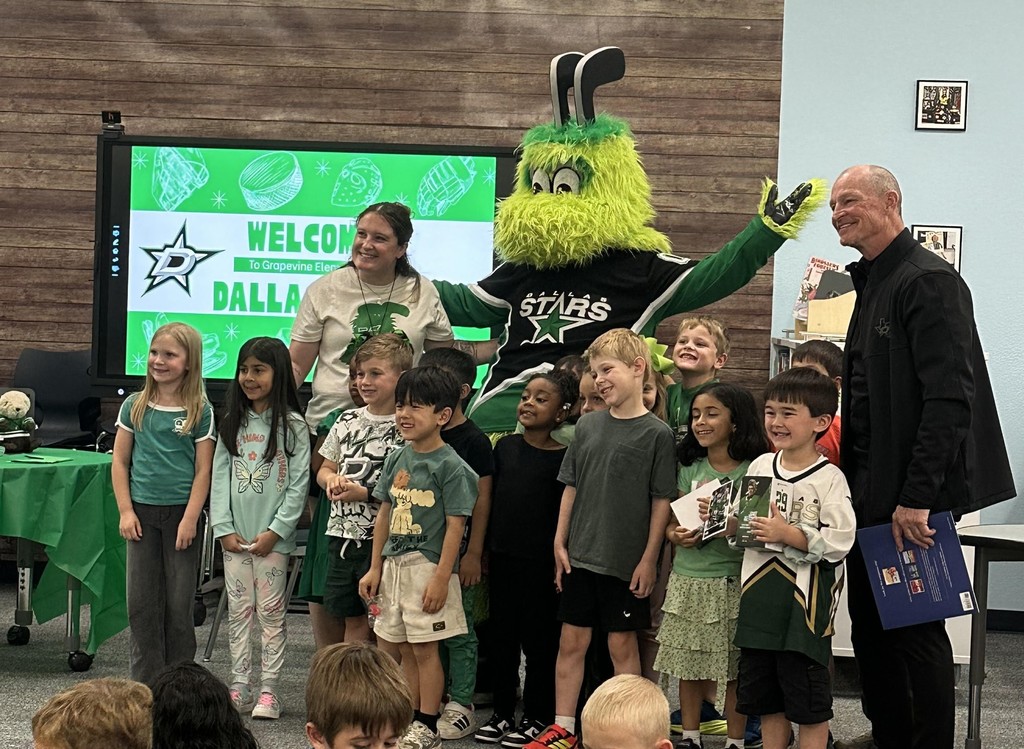 Dallas Stars congratulate GES kindergarten