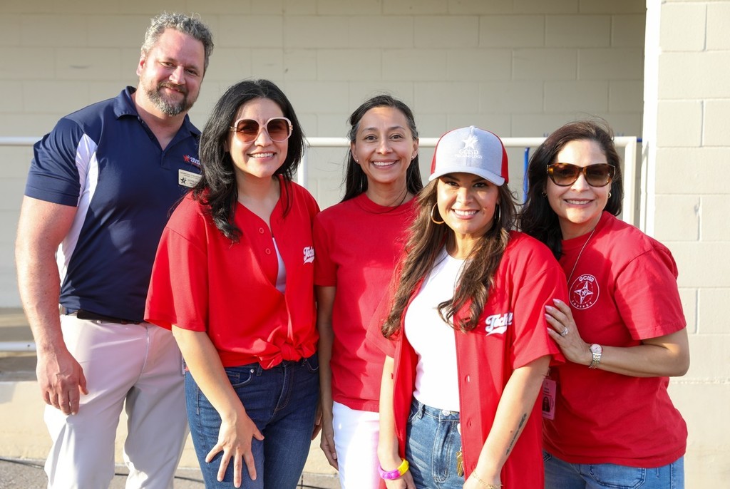 Pictures from Walk a Mile with GCISD event