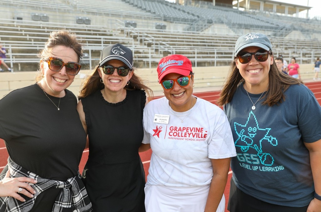 Pictures from Walk a Mile with GCISD event