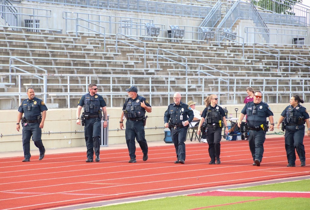 Pictures from Walk a Mile with GCISD event