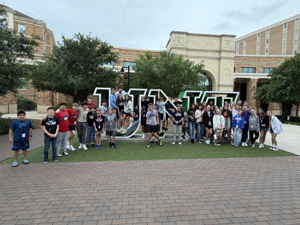 6th grade AVID students at UNT