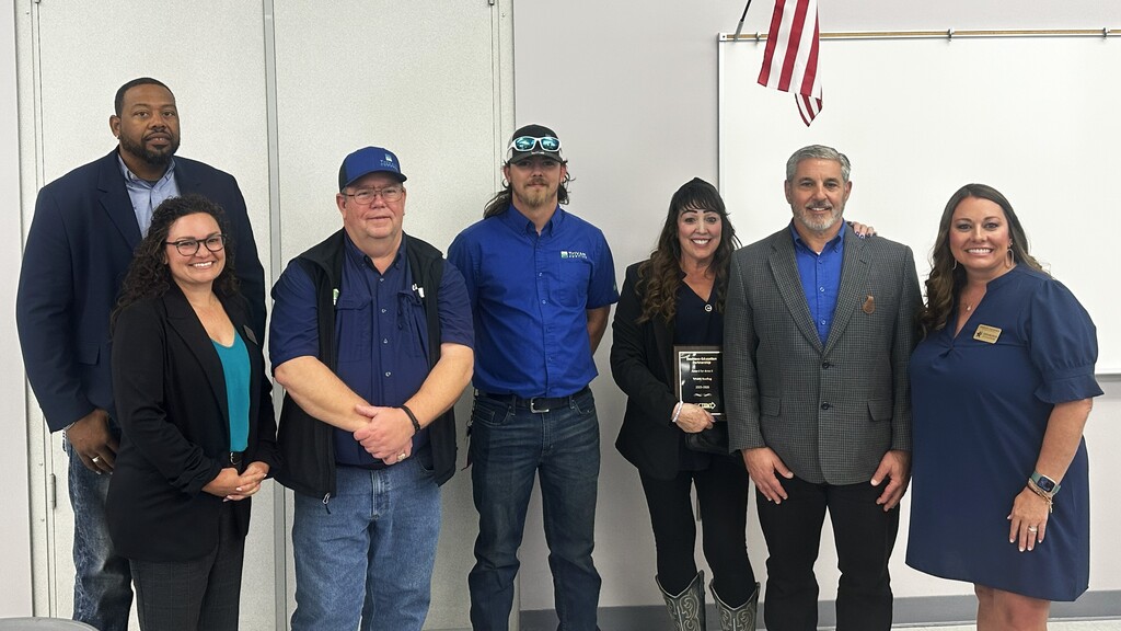GCISD CTE and partner TriVAN Roofing honored by Career and Technical Educations of North Texas