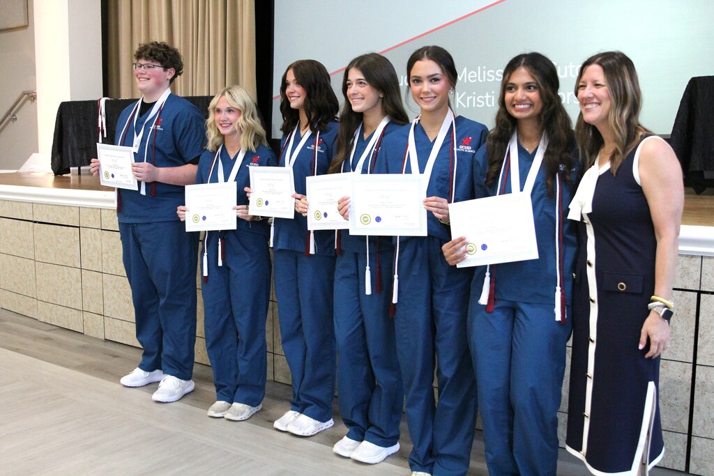 Pinning ceremony honorees