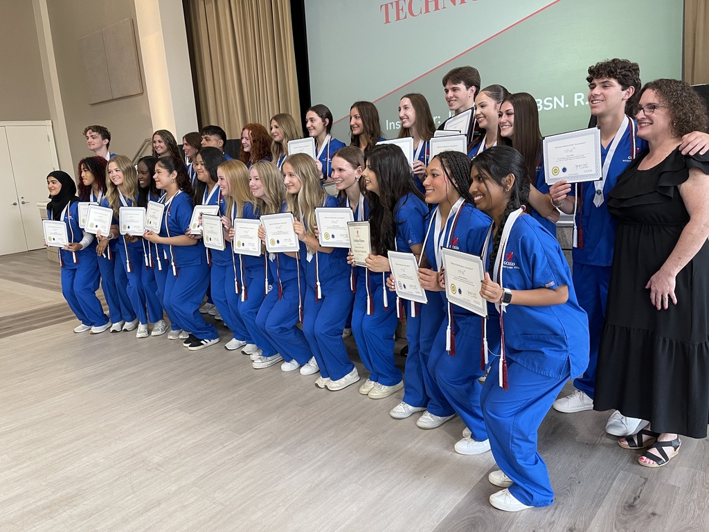 Pinning ceremony honorees