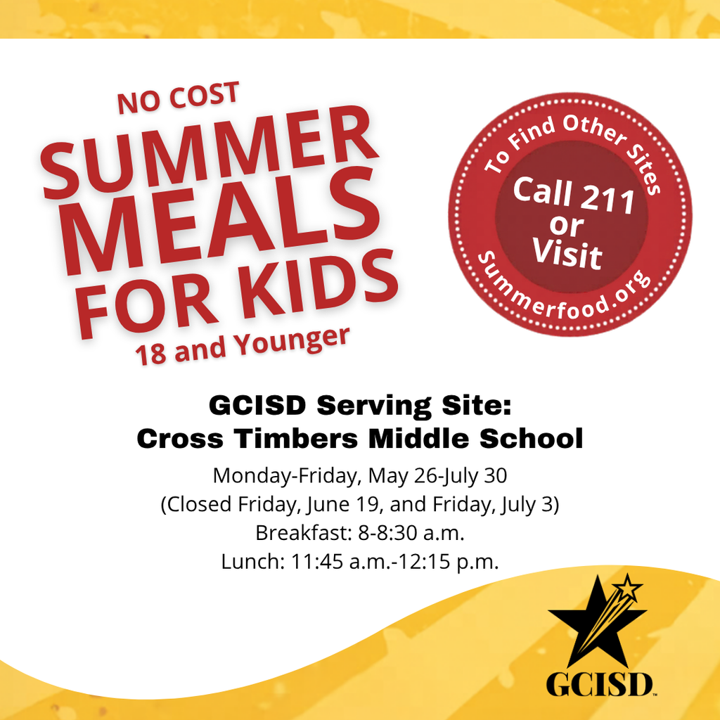 Summer Meals for kids
