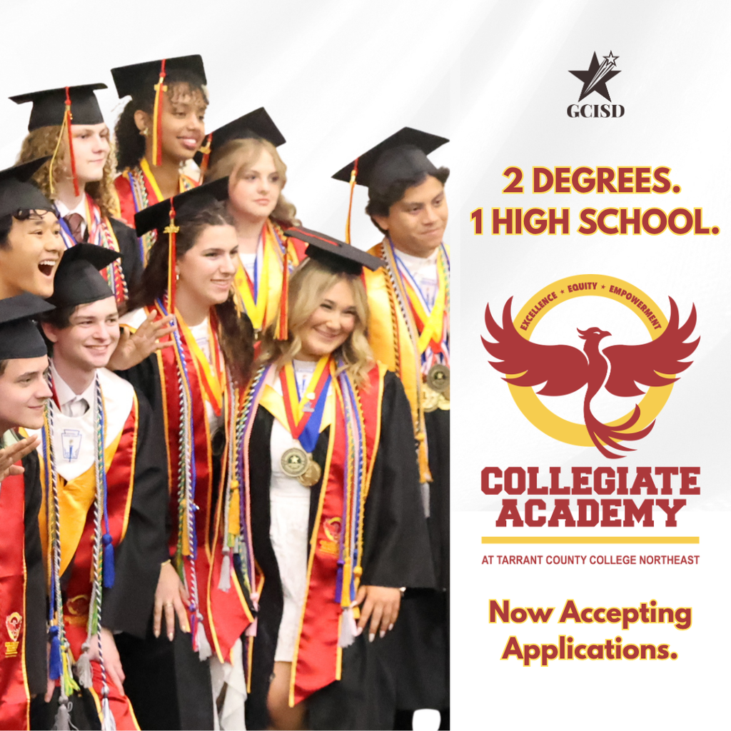 2 Degrees. 1 High school. Collegiate Academy at TCC Northeast is now accepting applicaitons