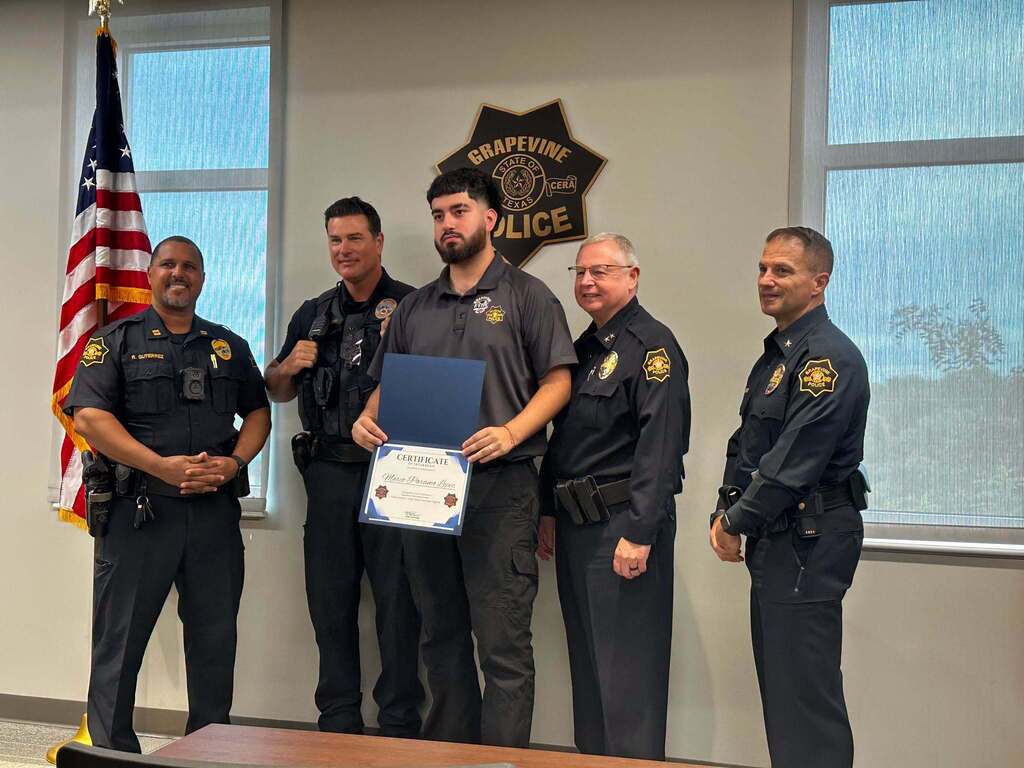 CTE Future Leaders partnership program with Grapevine Police and Grapevine Fire