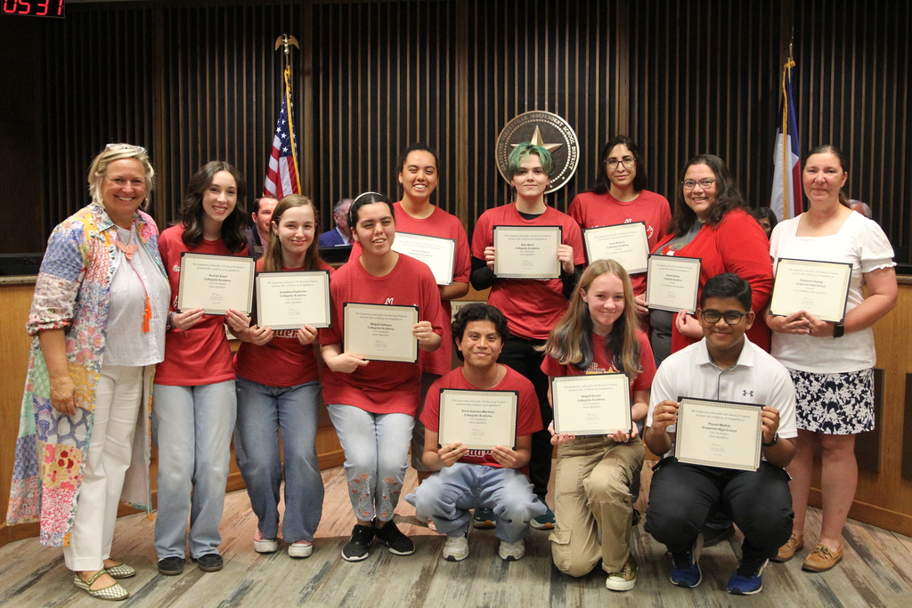 Board meeting honorees for June