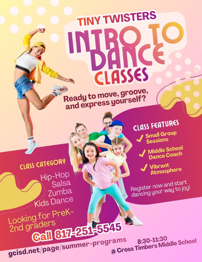 Intro to Dance Class flyer