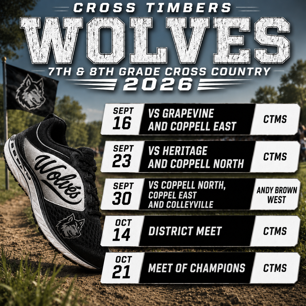 Wolves Cross Country Schedule