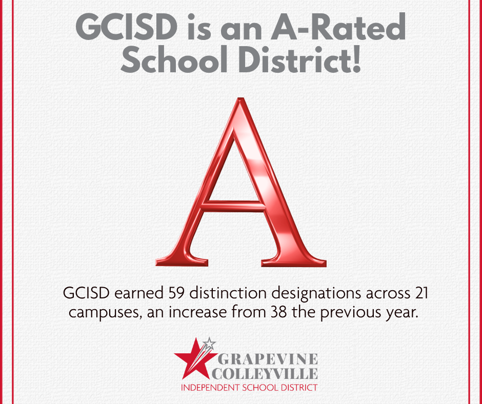 GCISD is an A-Rated School District