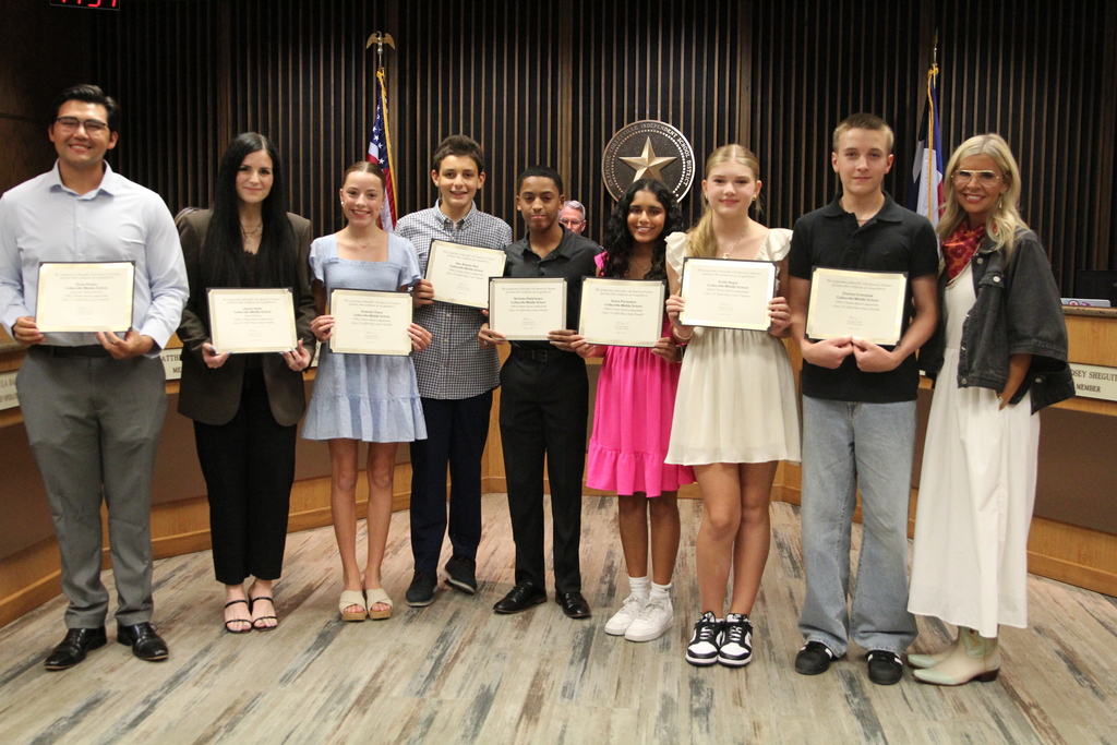 Representatives from Honor Band