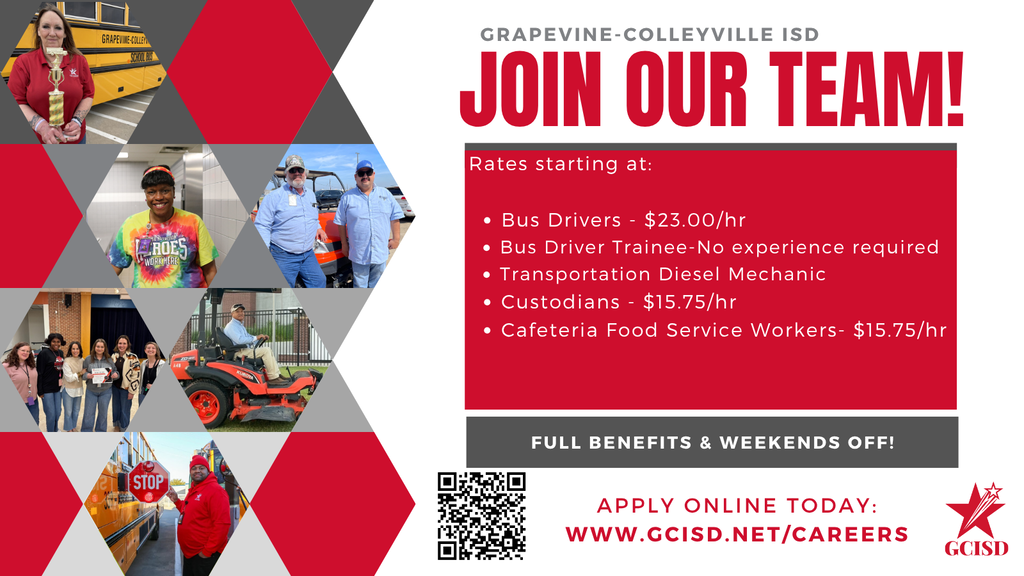 Join Our Team flyer