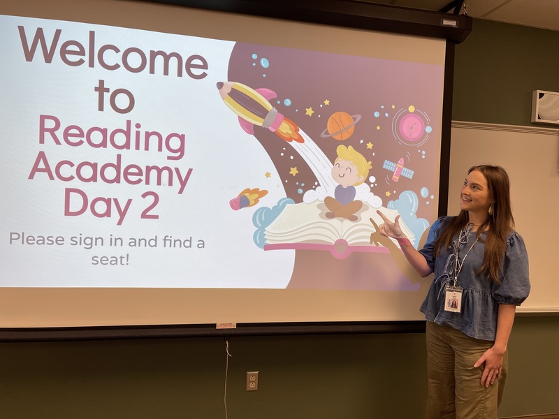 Reading Academy presenter