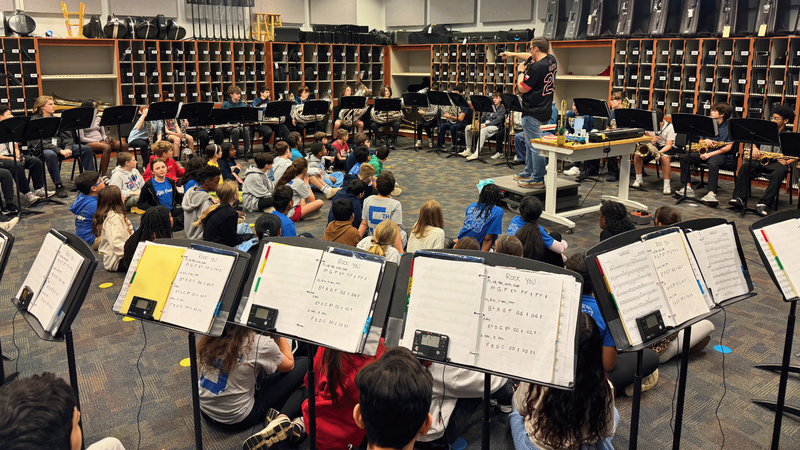 Band room 5th grade rotations