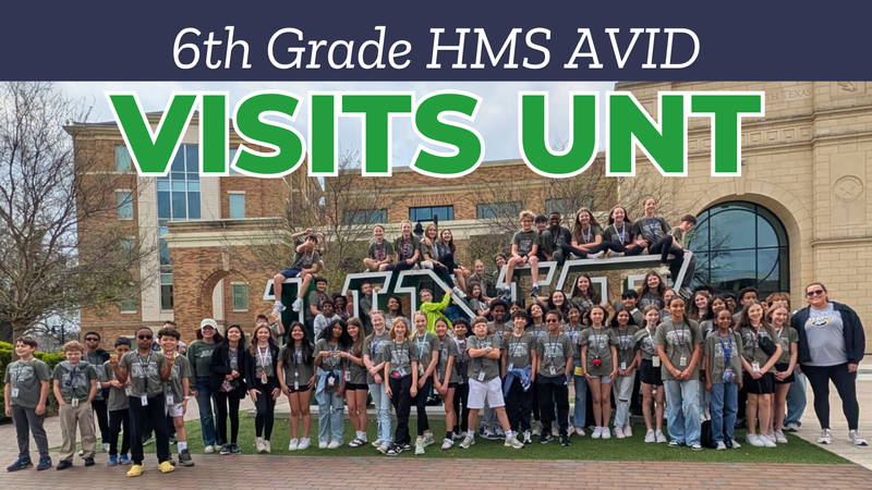6th grade whole group at UNT