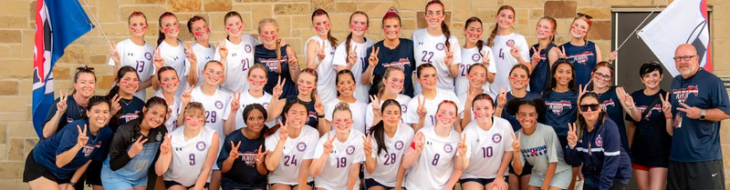 GHS Girls Team Celebrating Area Championship