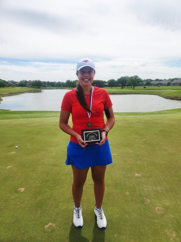 Megan Marais Celebrating District Title Win