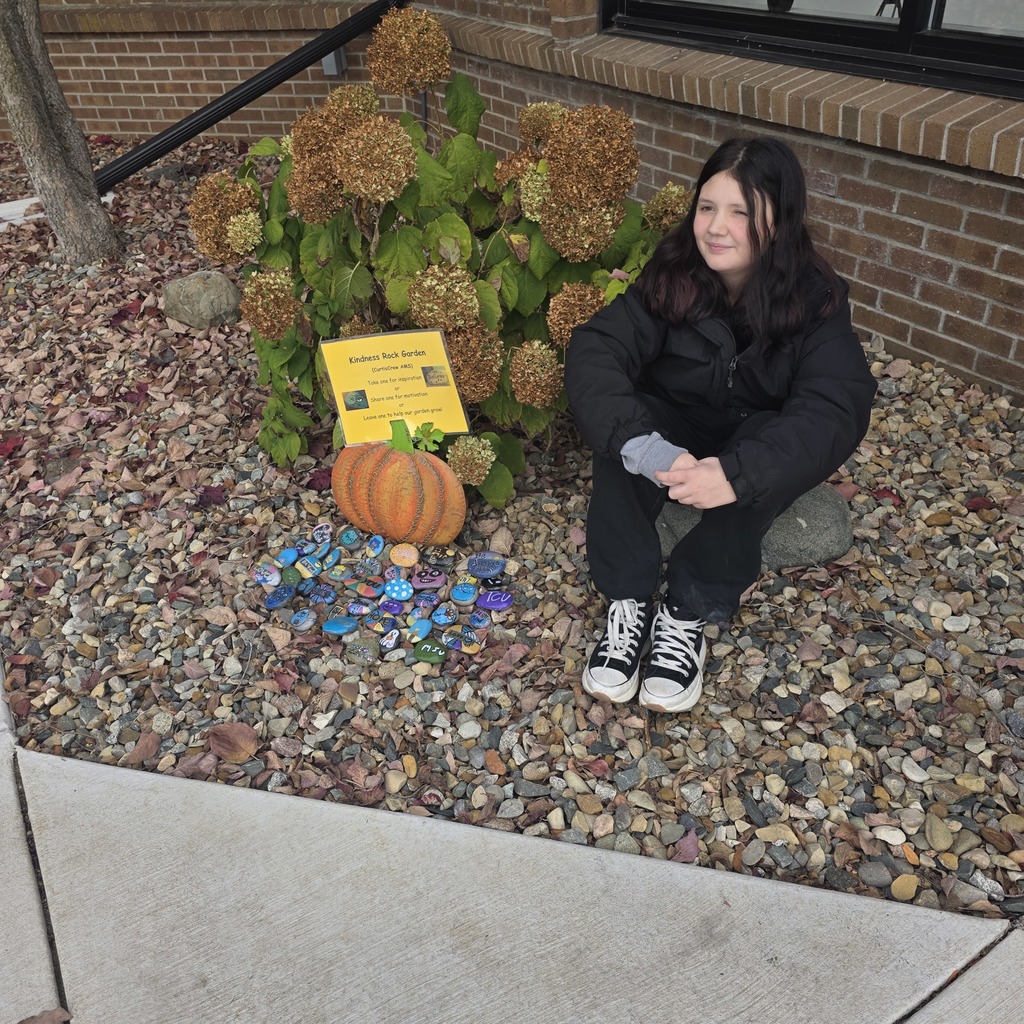 Kindess garden planted by Deloris Curtis's classroom at the Mahoney Center.